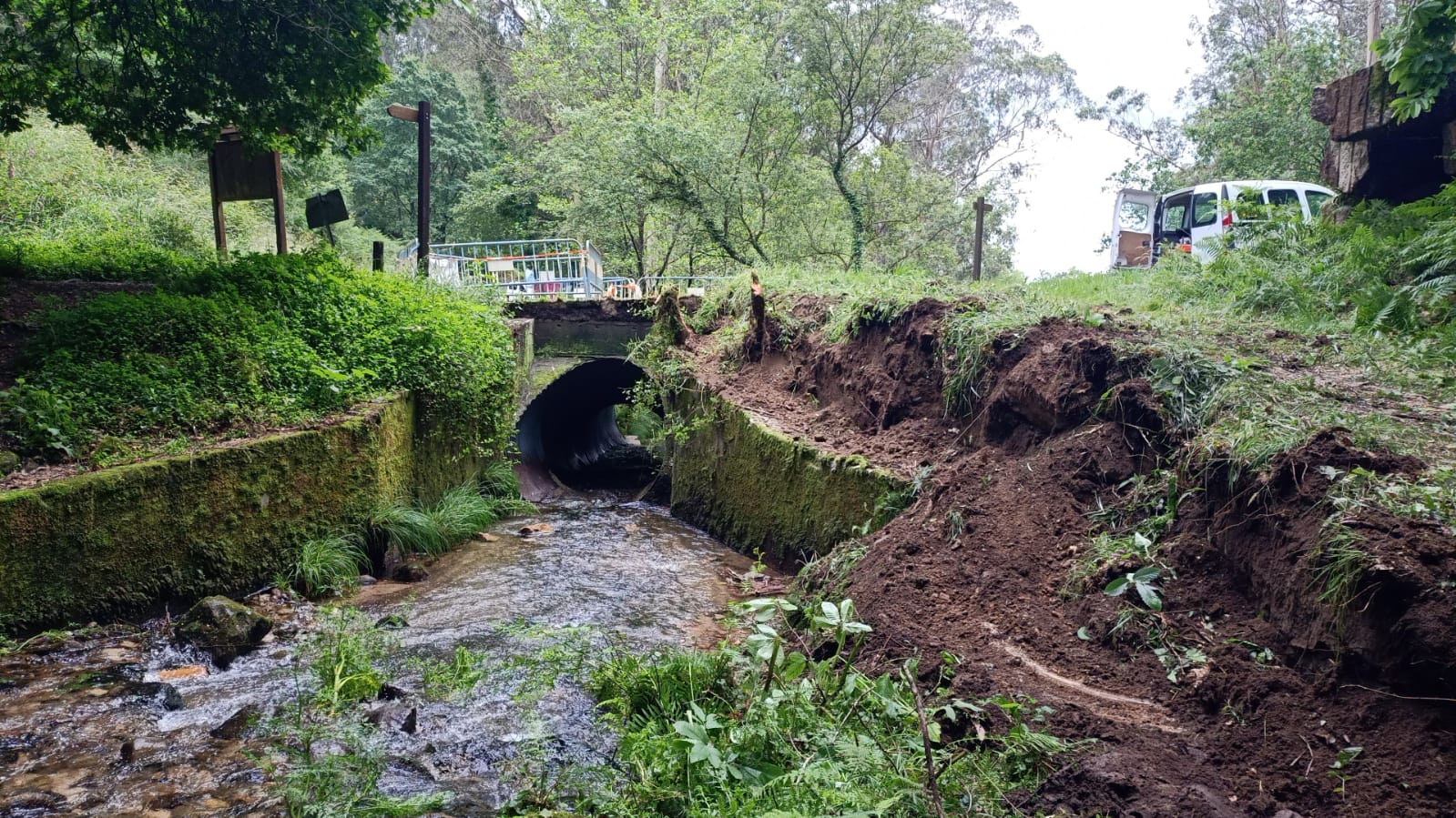 Tui Digital - Obras puente rio Cotarel